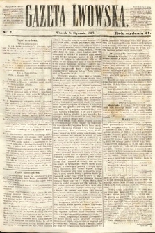 Gazeta Lwowska. 1867, nr 7
