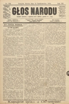 Głos Narodu. 1899, nr 234