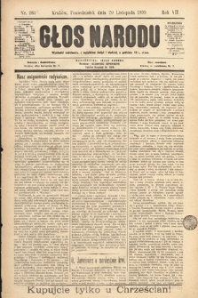 Głos Narodu. 1899, nr 264