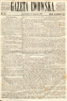 Gazeta Lwowska. 1867, nr 12