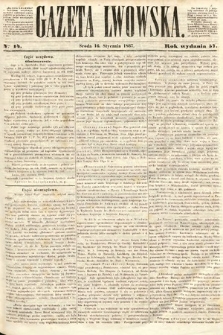Gazeta Lwowska. 1867, nr 14
