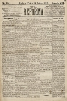 Nowa Reforma. 1889, nr 38