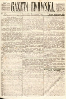 Gazeta Lwowska. 1867, nr 18