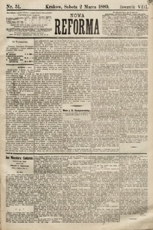 Nowa Reforma. 1889, nr 51