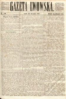 Gazeta Lwowska. 1867, nr 20
