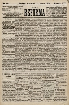 Nowa Reforma. 1889, nr 67