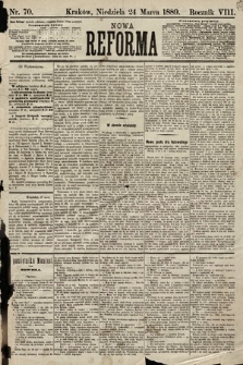 Nowa Reforma. 1889, nr 70