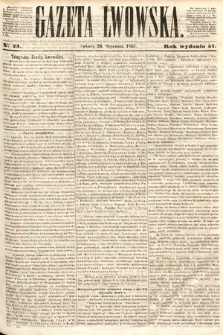 Gazeta Lwowska. 1867, nr 23