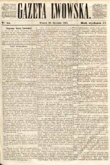 Gazeta Lwowska. 1867, nr 25