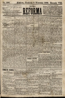 Nowa Reforma. 1889, nr 206
