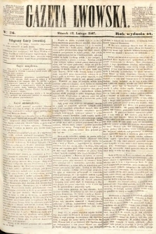 Gazeta Lwowska. 1867, nr 36