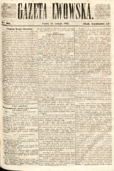 Gazeta Lwowska. 1867, nr 39