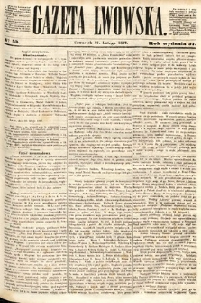 Gazeta Lwowska. 1867, nr 44