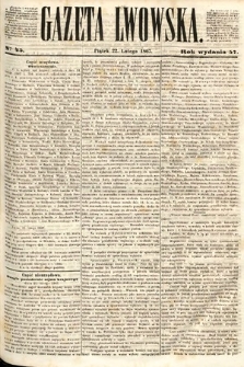 Gazeta Lwowska. 1867, nr 45