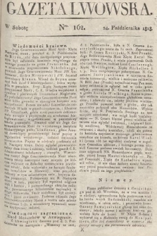 Gazeta Lwowska. 1818, nr 162