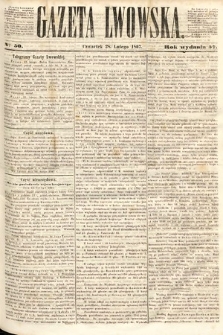 Gazeta Lwowska. 1867, nr 50