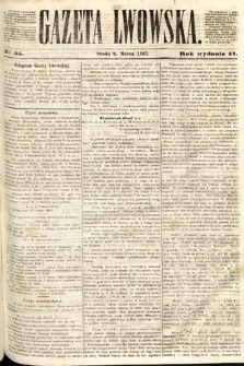 Gazeta Lwowska. 1867, nr 55