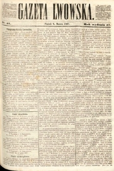 Gazeta Lwowska. 1867, nr 57