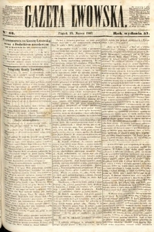 Gazeta Lwowska. 1867, nr 63