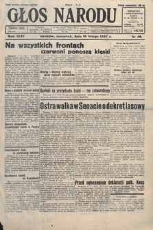 Głos Narodu. 1937, nr 49
