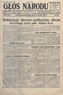 Głos Narodu. 1937, nr 53