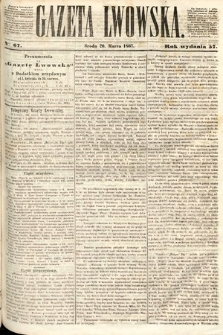 Gazeta Lwowska. 1867, nr 67