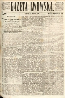 Gazeta Lwowska. 1867, nr 70