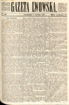 Gazeta Lwowska. 1867, nr 76