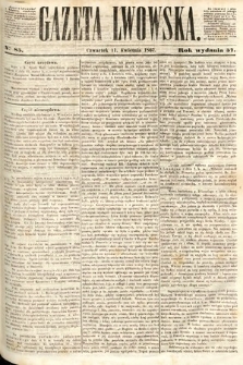 Gazeta Lwowska. 1867, nr 85