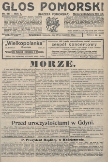Głos Pomorski. 1923, nr 98