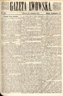 Gazeta Lwowska. 1867, nr 89