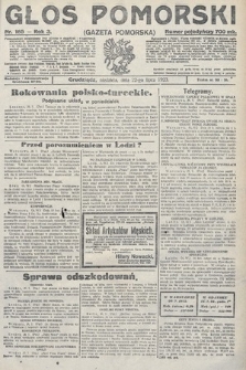 Głos Pomorski. 1923, nr 165