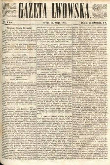 Gazeta Lwowska. 1867, nr 113