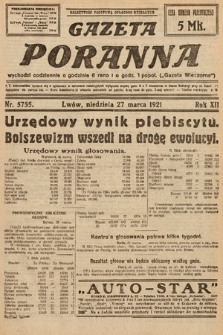 Gazeta Poranna. 1921, nr 5755