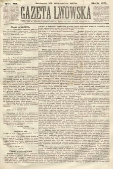Gazeta Lwowska. 1872, nr 22