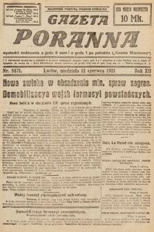 Gazeta Poranna. 1921, nr 5871