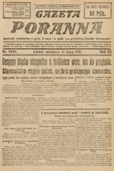 Gazeta Poranna. 1921, nr 5950