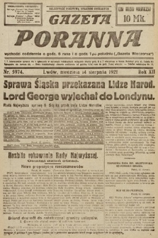 Gazeta Poranna. 1921, nr 5974