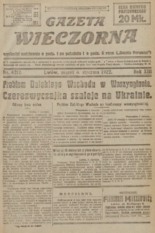 Gazeta Wieczorna. 1922, nr 6212
