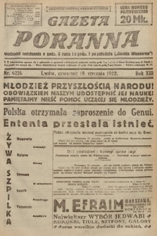 Gazeta Poranna. 1922, nr 6231