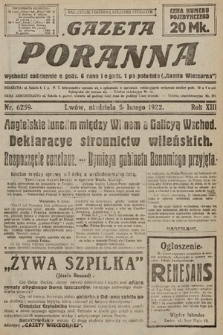 Gazeta Poranna. 1922, nr 6259
