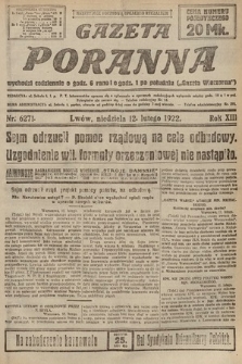 Gazeta Poranna. 1922, nr 6271