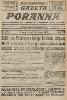 Gazeta Poranna. 1922, nr 6279