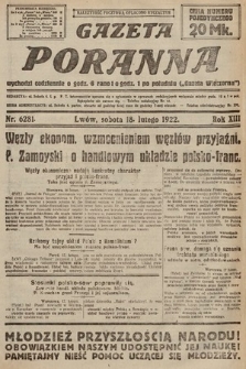 Gazeta Poranna. 1922, nr 6281