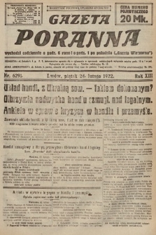 Gazeta Poranna. 1922, nr 6291