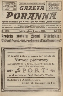 Gazeta Poranna. 1922, nr 6305