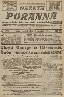 Gazeta Poranna. 1922, nr 6350