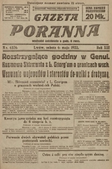 Gazeta Poranna. 1922, nr 6376