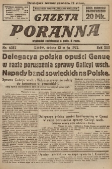 Gazeta Poranna. 1922, nr 6382