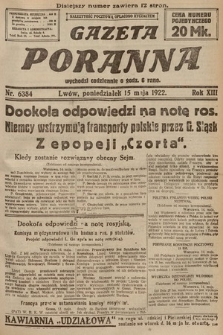 Gazeta Poranna. 1922, nr 6384